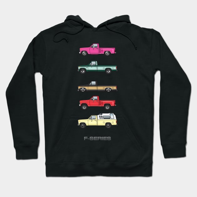 Five Trucks Hoodie by JRCustoms44